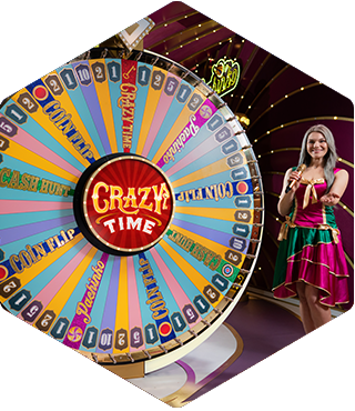 Crazy Time Wheel